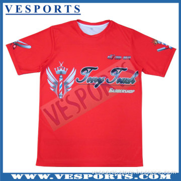 Customized Sublimation Coolmax T Shirt for Team